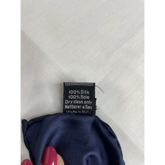 Vintage 100% Silk SOIE Scarf. Made Italy Created for The Metropolitan Opera. New - Picture 4 of 8